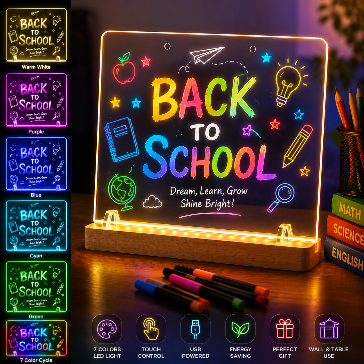 Buy DIY acrylic led writing board Online