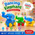 Cute Elephant Train Toy With Music & Lights