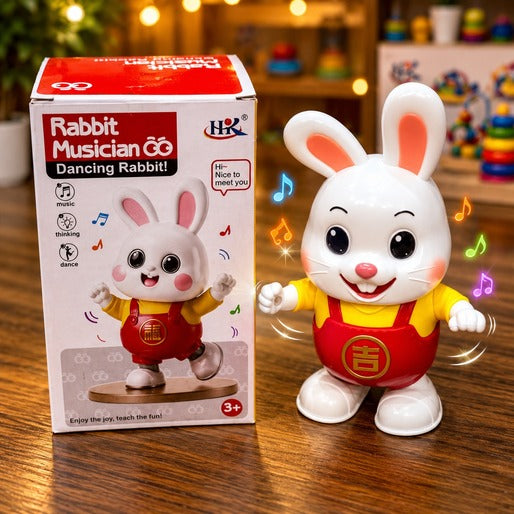 A musician rabbit