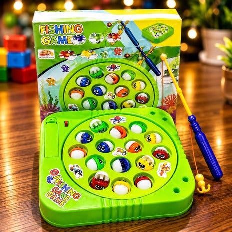 A children's fishing game
