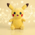 A yellow Pikachu plush toy 