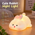 A cute rabbit-shaped night light 